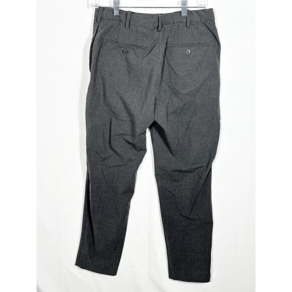 Uniqlo Slim Skinny Chino Pants Men’s 27-30 Waist Black Stretch Casual - Picture 5 of 12